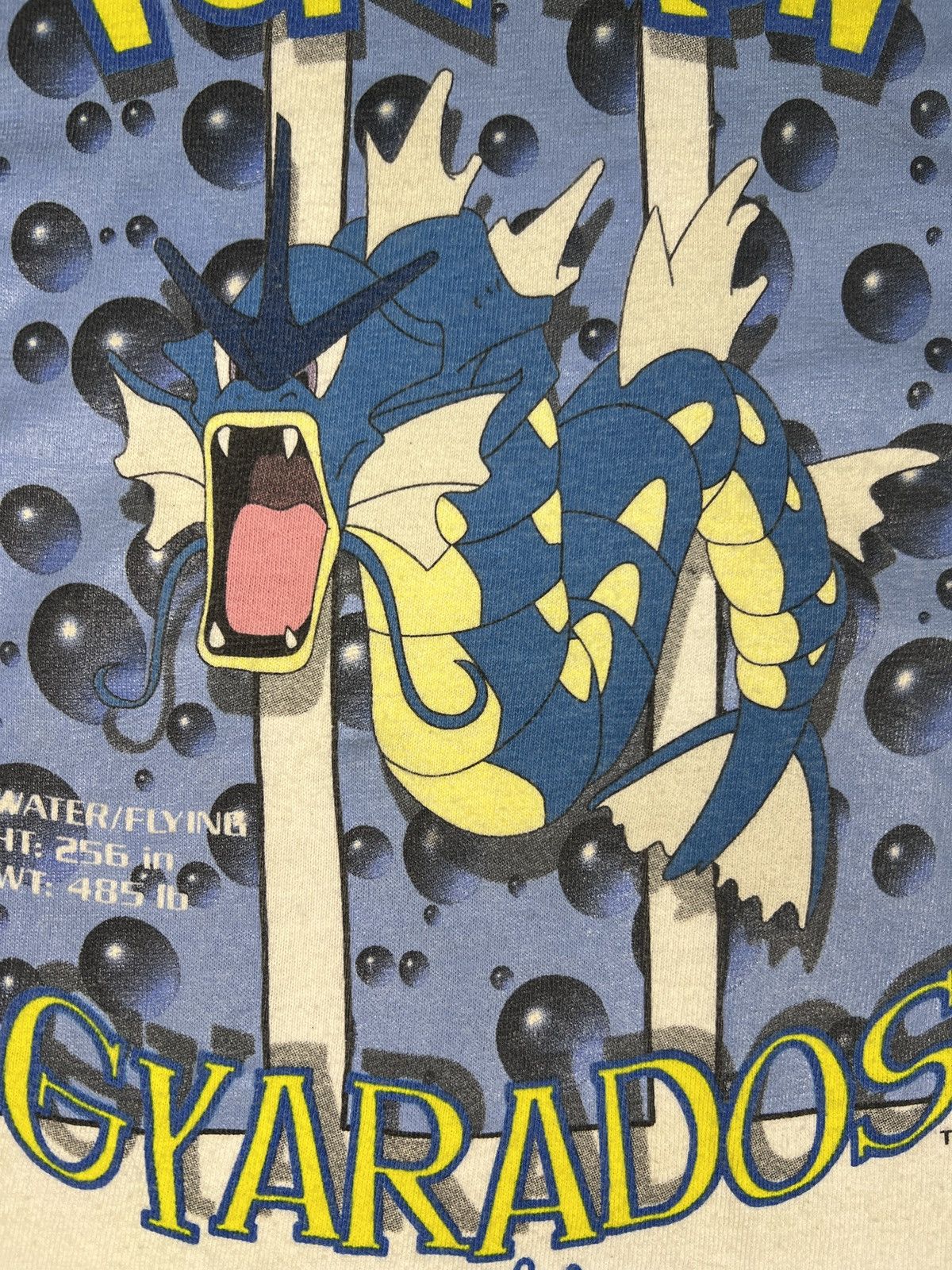 Vintage [Rare/Vintage] Pokemon Gyarados Anime T-shirt Size US M / EU 48-50 / 2 - 4 Thumbnail