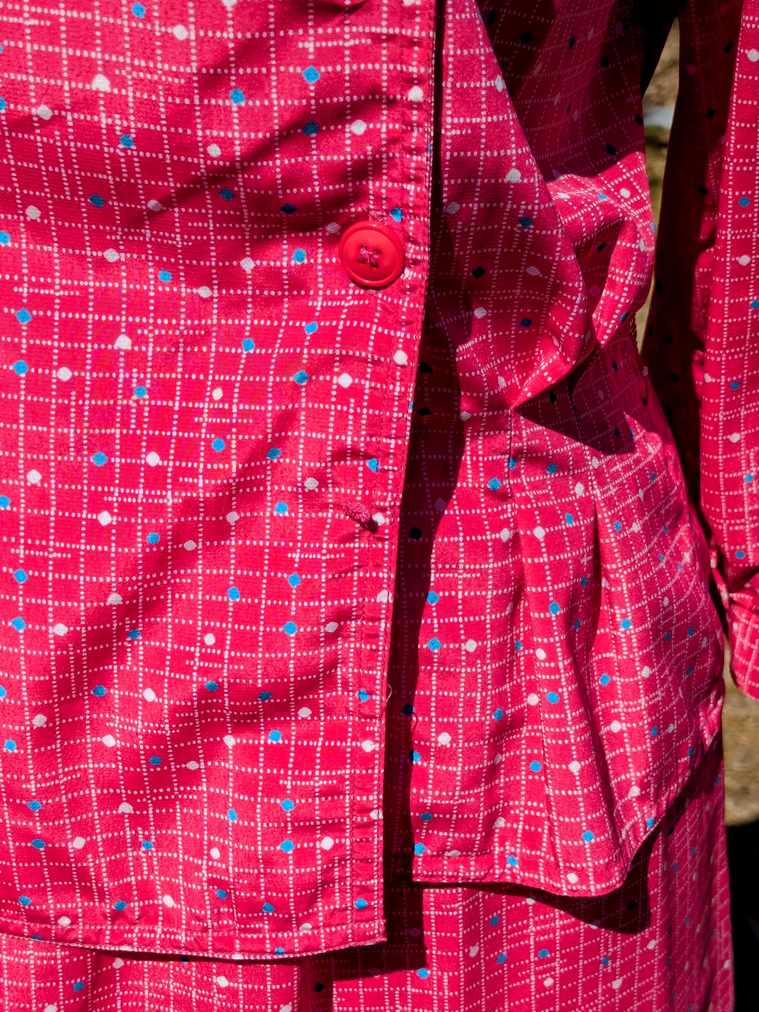 Designer 1980s Charles Bianco Italian Collection Petite Dress Set Size M / US 6-8 / IT 42-44 - 8 Thumbnail
