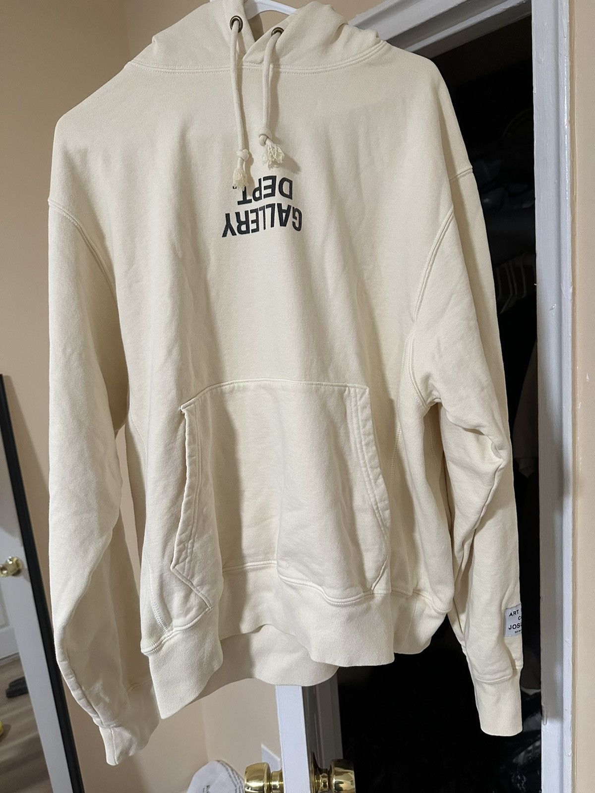 Gallery Dept. Gallery Dept Cream/White Hoodie Size US M / EU 48-50 / 2 - 1 Thumbnail