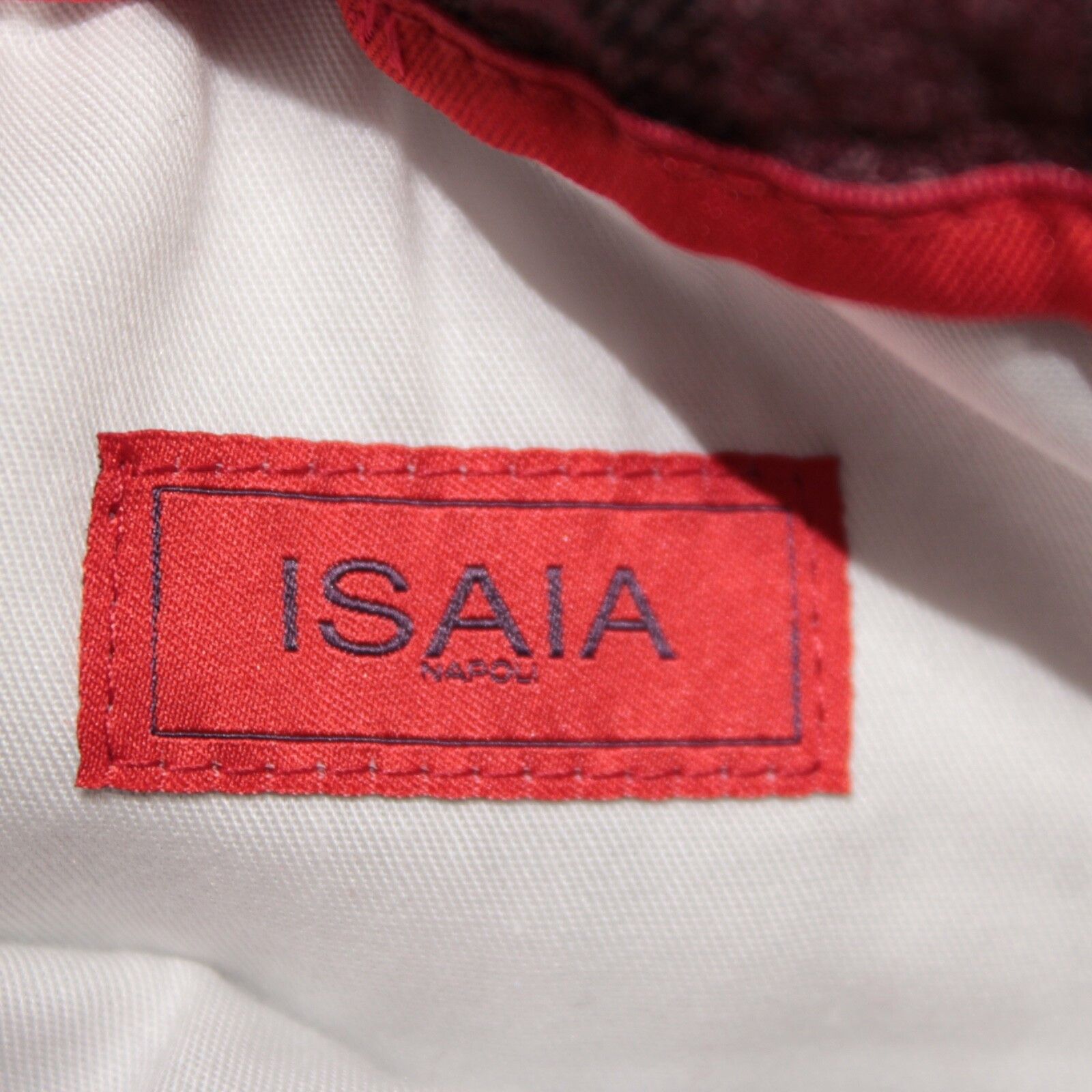 Isaia isaia New with tags Dress Pants Size 32 US In Red Size US 32 / EU 48 - 7 Thumbnail