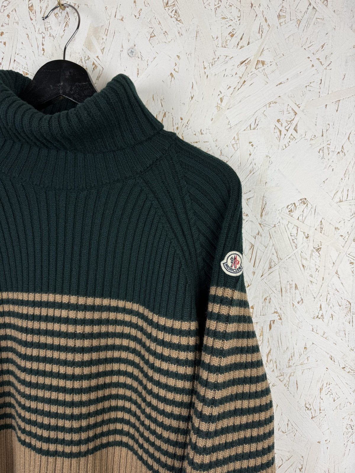 Moncler Moncler Turtleneck Wool Maglione Tricot Ciclista Sweater XL Size US XL / EU 56 / 4 - 2 Thumbnail