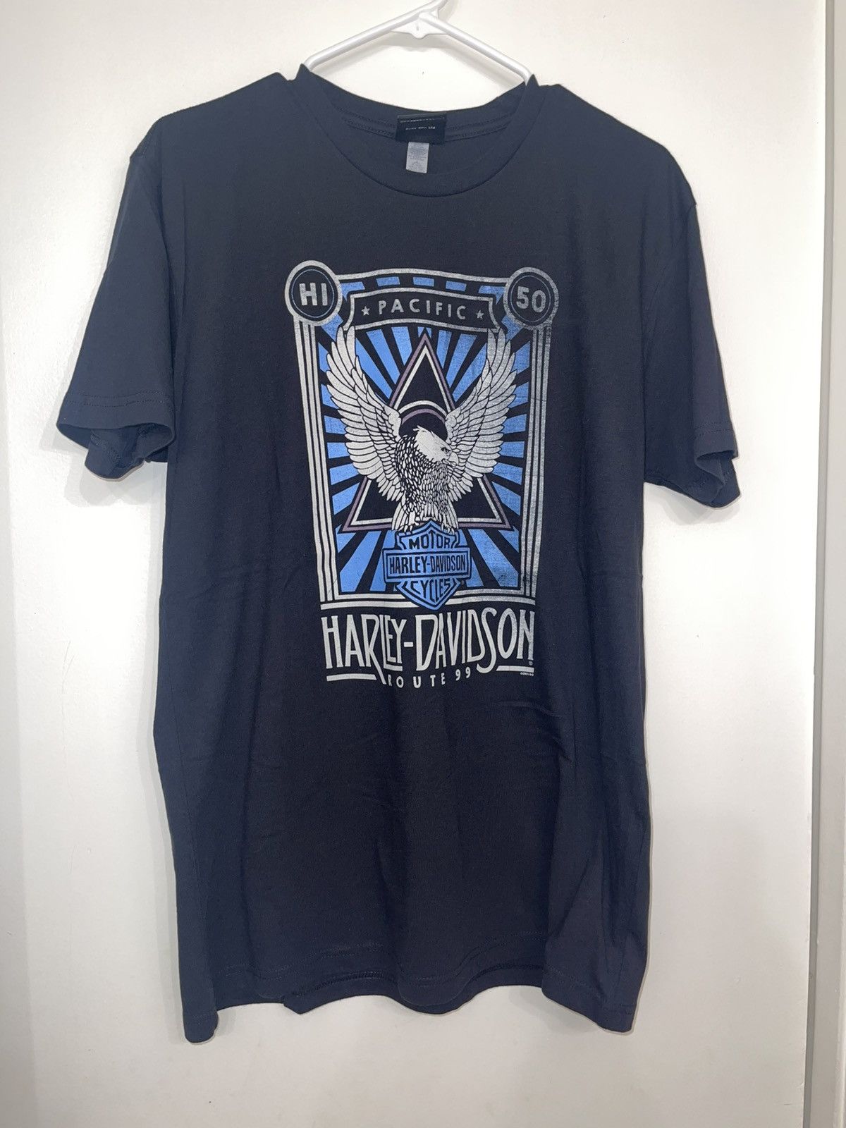 Harley Davidson Harley-Davidson Pacific Route 99 tee Hawaii exclusive Large Size US L / EU 52-54 / 3 - 2 Thumbnail