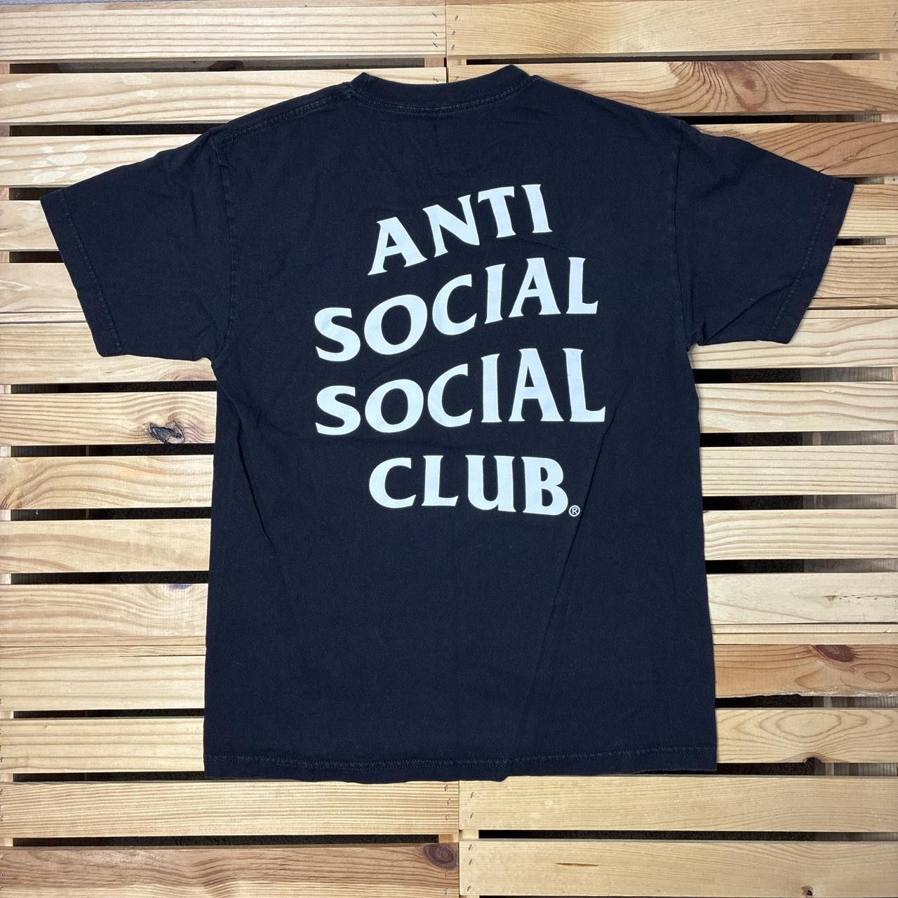 Anti Social Social Club ASSC Anti Social Social Club Black Tee Size Medium Size US M / EU 48-50 / 2 - 1 Thumbnail