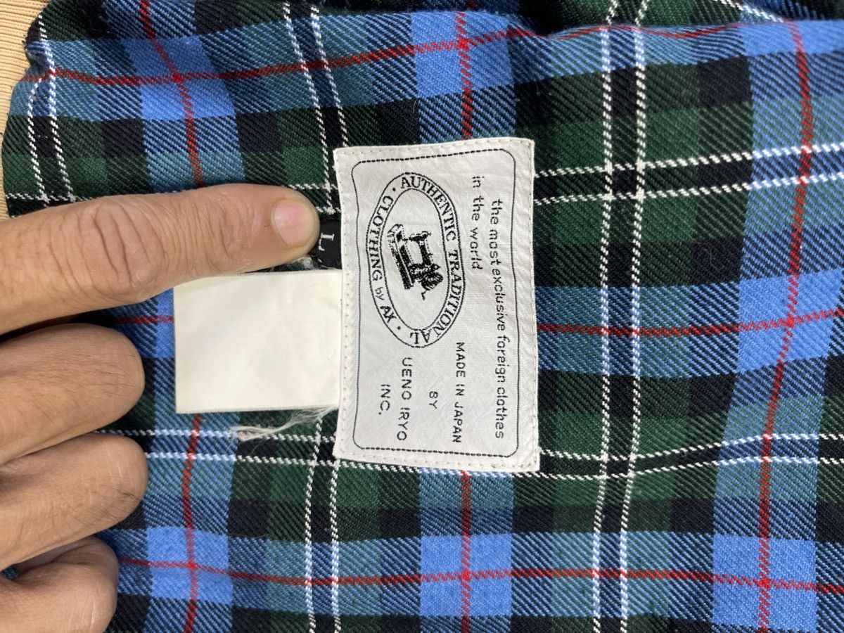 Japanese Brand Vintage AX Ueno Iryo Fraser Plaid Lining G9 Jacket Size US M / EU 48-50 / 2 - 15 Thumbnail