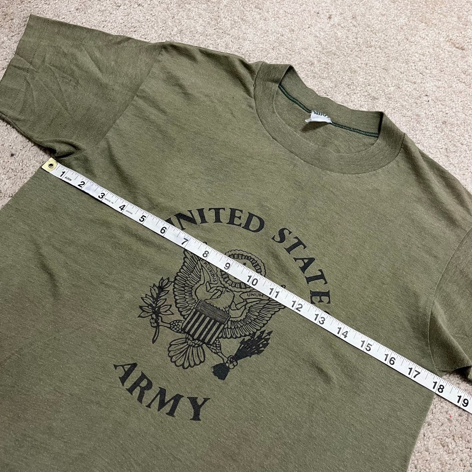 Other Vintage United States Army Military Olive Green Shirt Medium Size US M / EU 48-50 / 2 - 8 Thumbnail