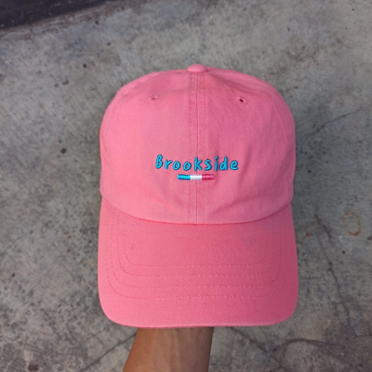 Japanese Brand Brookside and frence flag hat with leather strap Size ONE SIZE - 2 Thumbnail