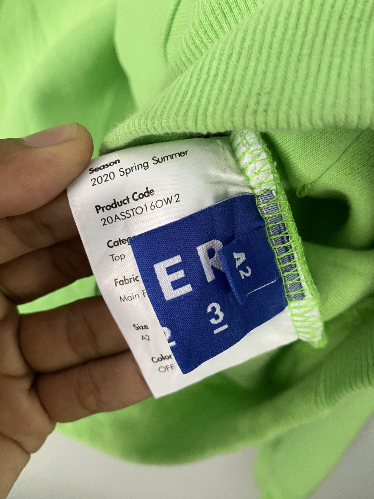 Ader Error × Vintage SS20 Ader Error assymmetric hoodie Size US XL / EU 56 / 4 - 13 Thumbnail