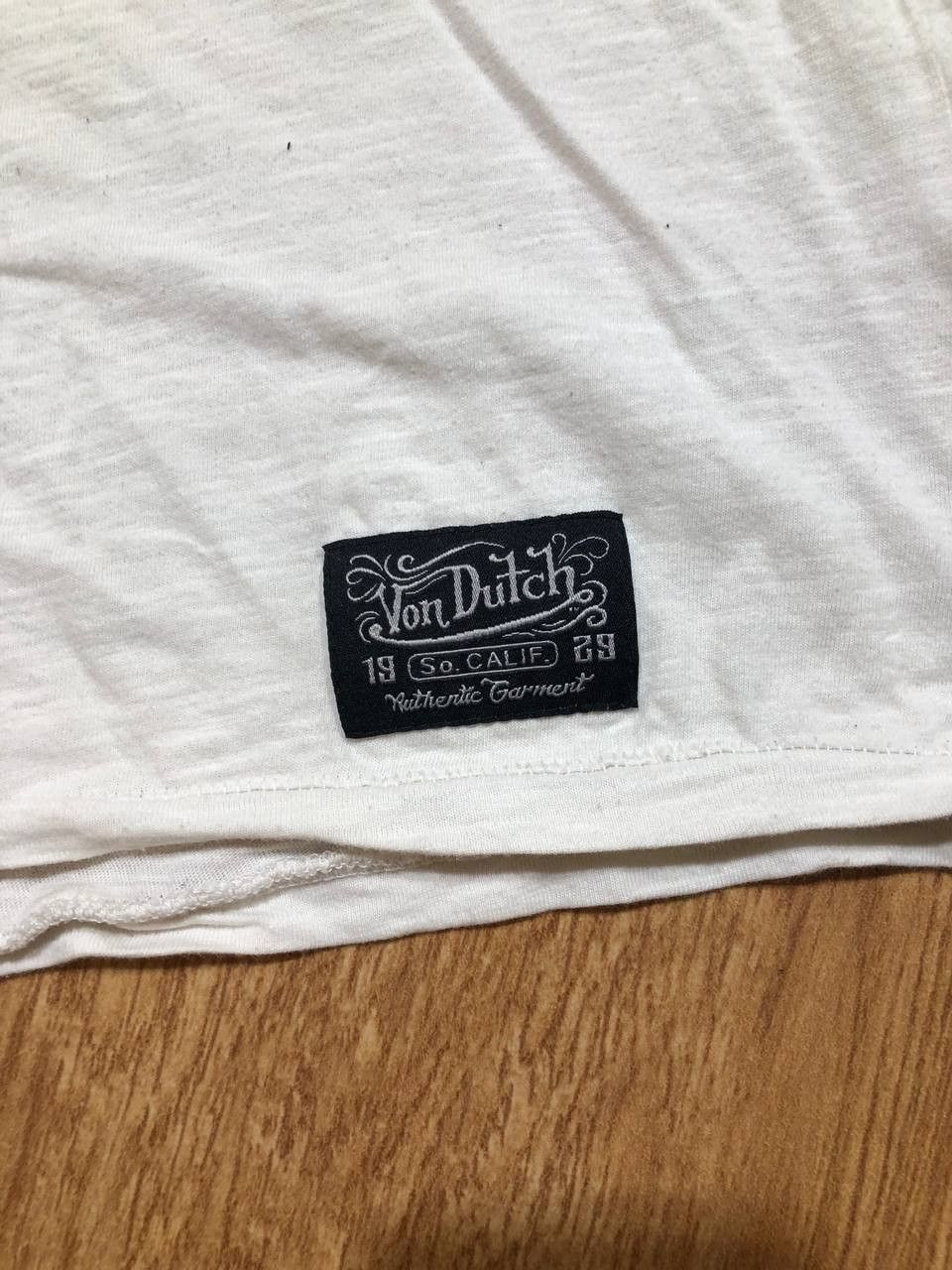Von Dutch Von Dutch 1929 Heritage Moto Tee White Size US L / EU 52-54 / 3 - 5 Thumbnail