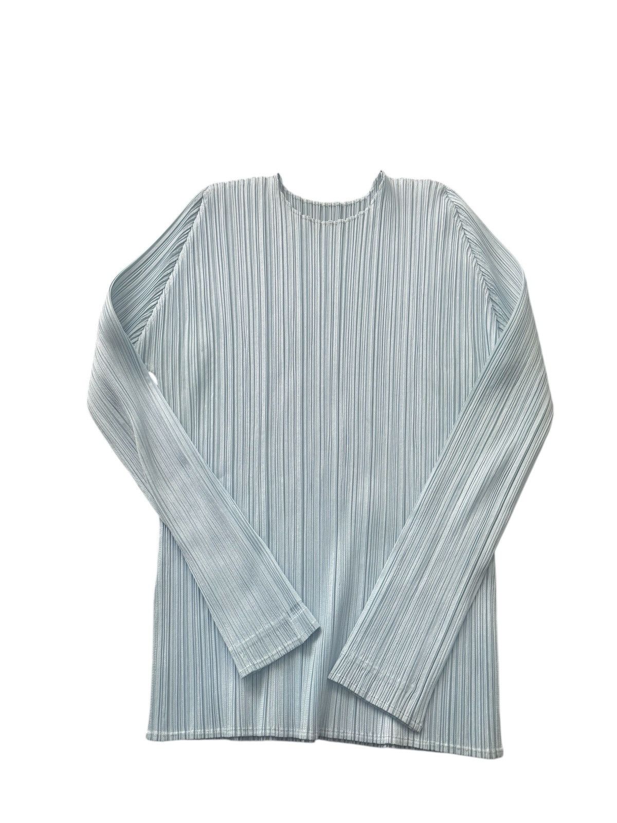 Pleats Please Issey Miyake Pleats Please Issey Miyake Long sleeve top Size L / US 10 / IT 46 - 1 Thumbnail