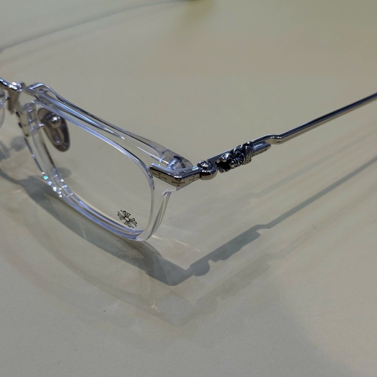 Chrome Hearts CHROME HEARTS SNAT Crystal/Shiny Silver Size ONE SIZE - 2 Thumbnail