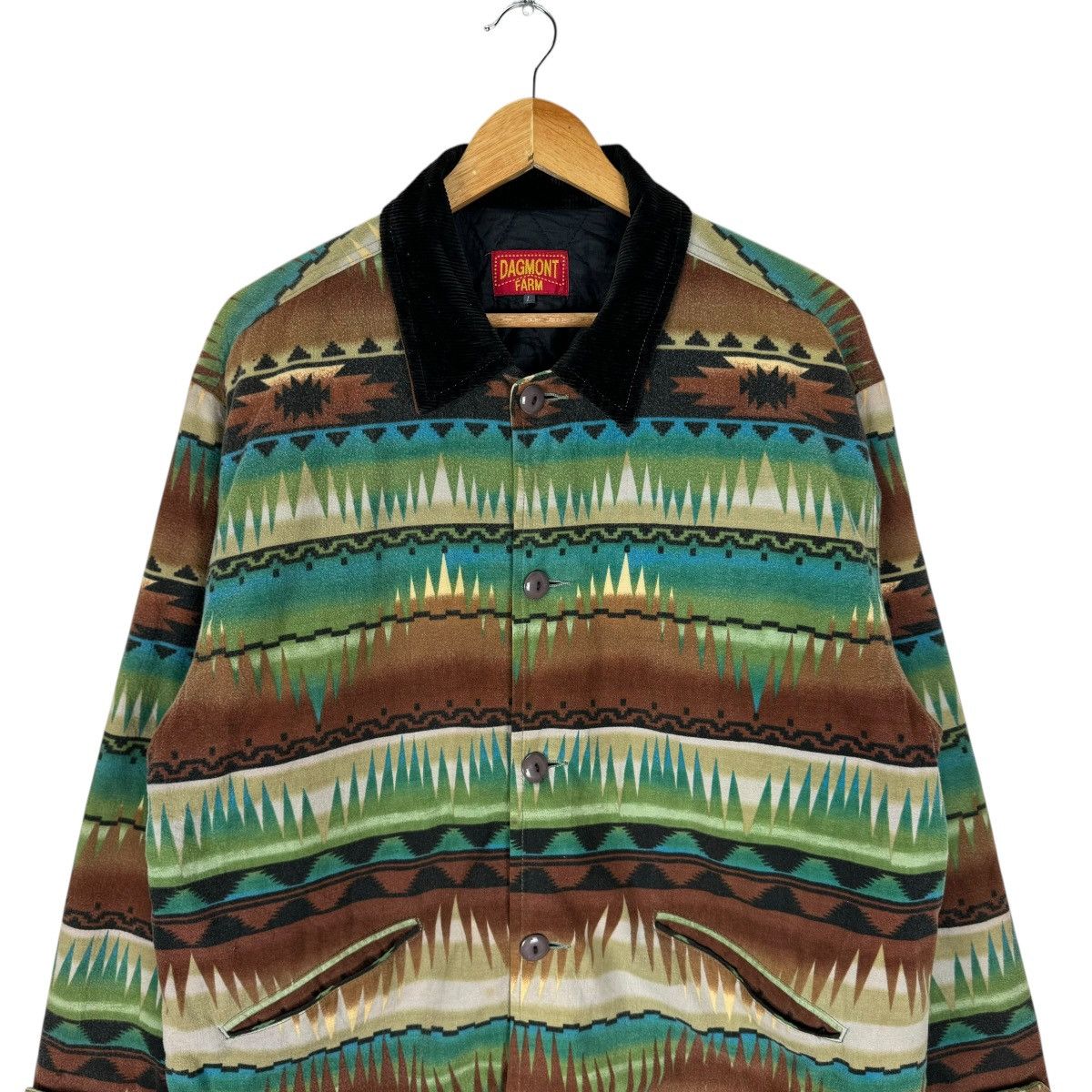 Japanese Brand ❄️DAGMONT FARM NATIVE BUTTON JACKET Size US L / EU 52-54 / 3 - 3 Thumbnail