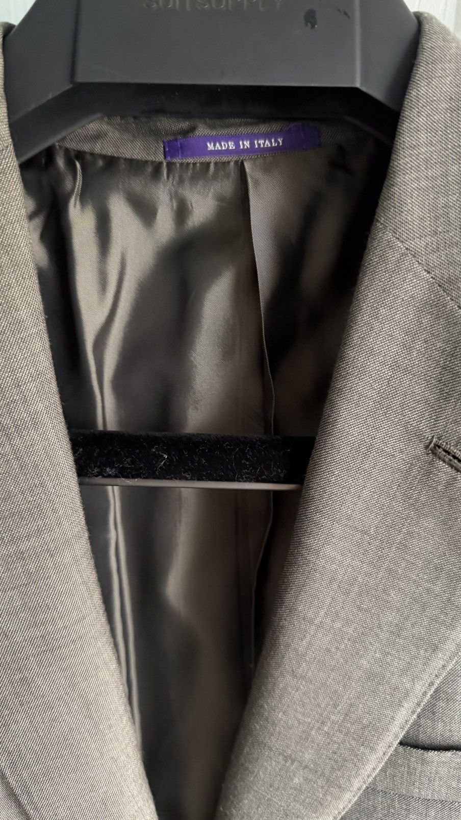Ralph Lauren Ralph Lauren Men’s 2-Button Sharkskin Wool Blazer Size 38R - 4 Thumbnail