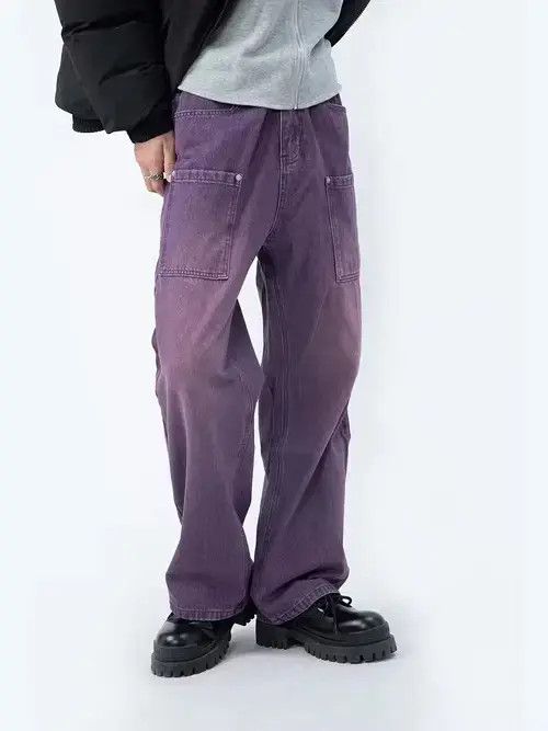 Other y2k fade distressed flared baggy jeans Size US 30 / EU 46 - 3 Thumbnail