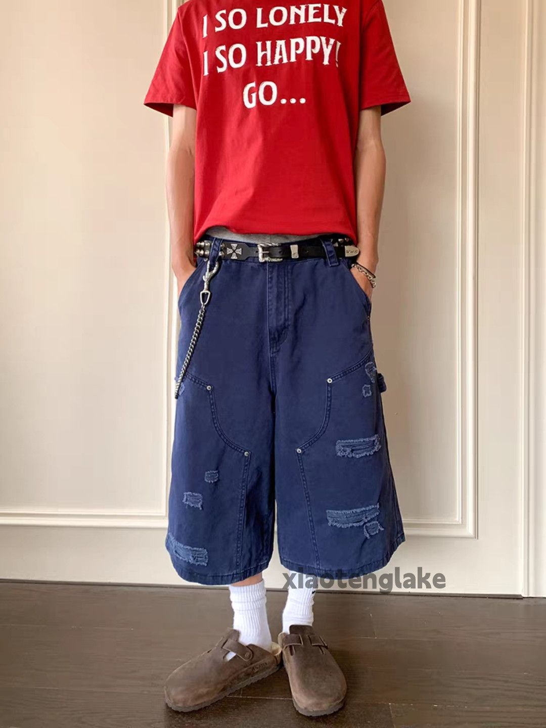 Designer Unisex outdoor utility loose baggy hiphop work shorts Size US 32 / EU 48 - 9 Thumbnail