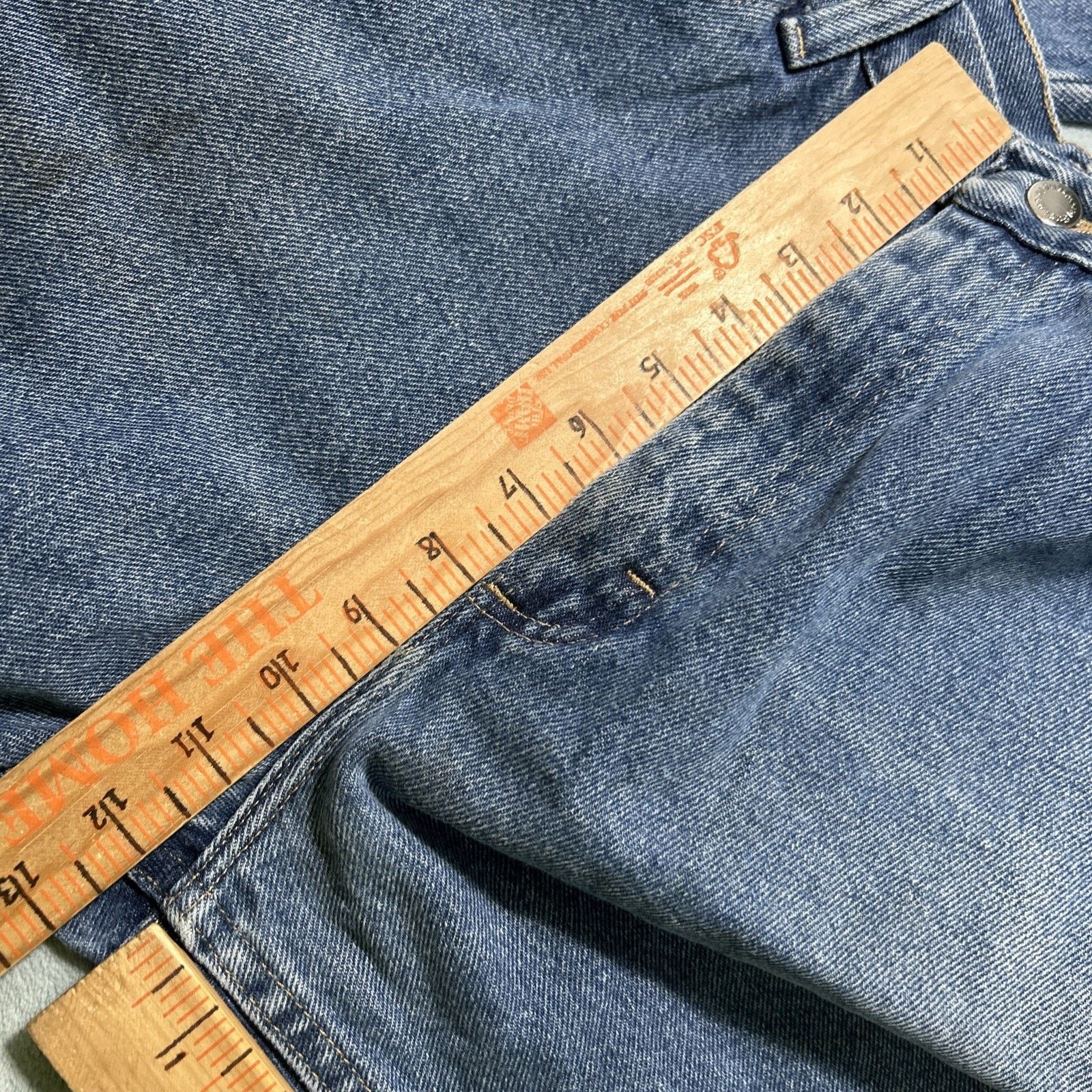 Wrangler Wrangler Loose Baggy Straight Jeans Mens 34x34 Wide Hamilton Size US 34 / EU 50 - 15 Thumbnail