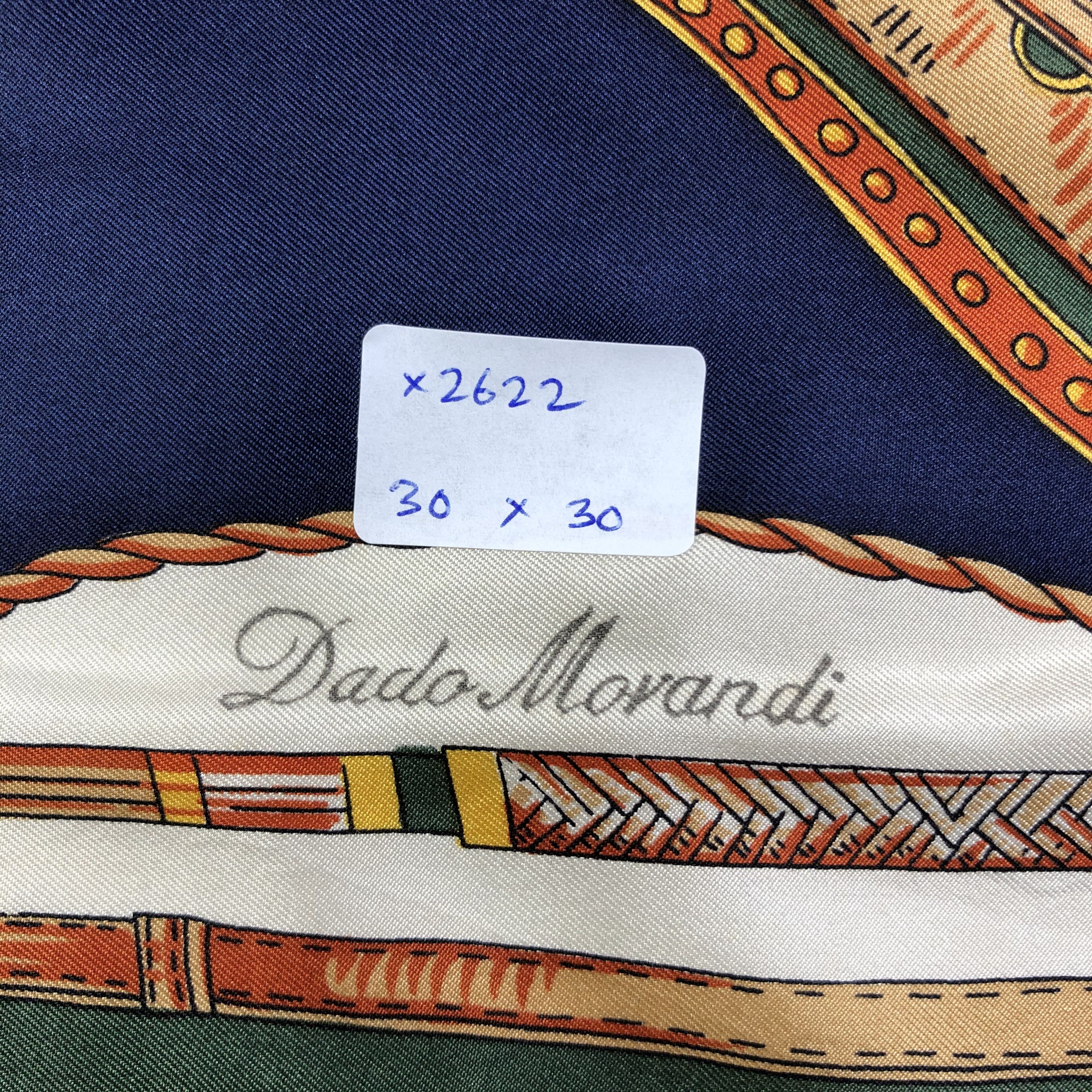 Vintage Vintage Dado Morandi Silk Scarf Size ONE SIZE - 7 Thumbnail
