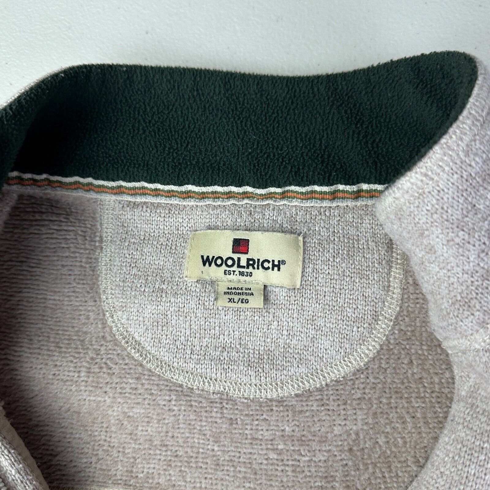 Woolrich Woolen Mills Woolrich 1/4 Zip Fleece Pullover Sweater Men Size XL Size US XL / EU 56 / 4 - 4 Thumbnail