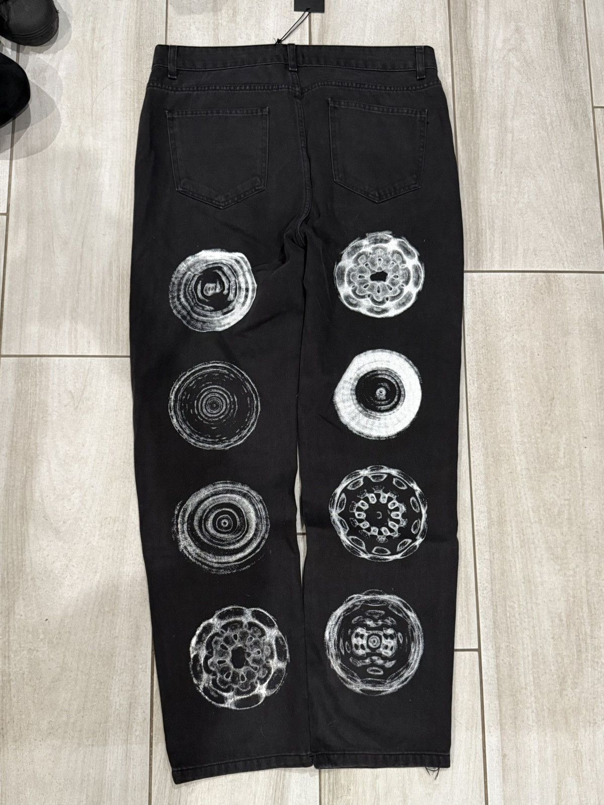 Jaden Smith × Msftsrep × Vintage msftsrep fw/22 vibration print jeans Size US 34 / EU 50 - 6 Thumbnail