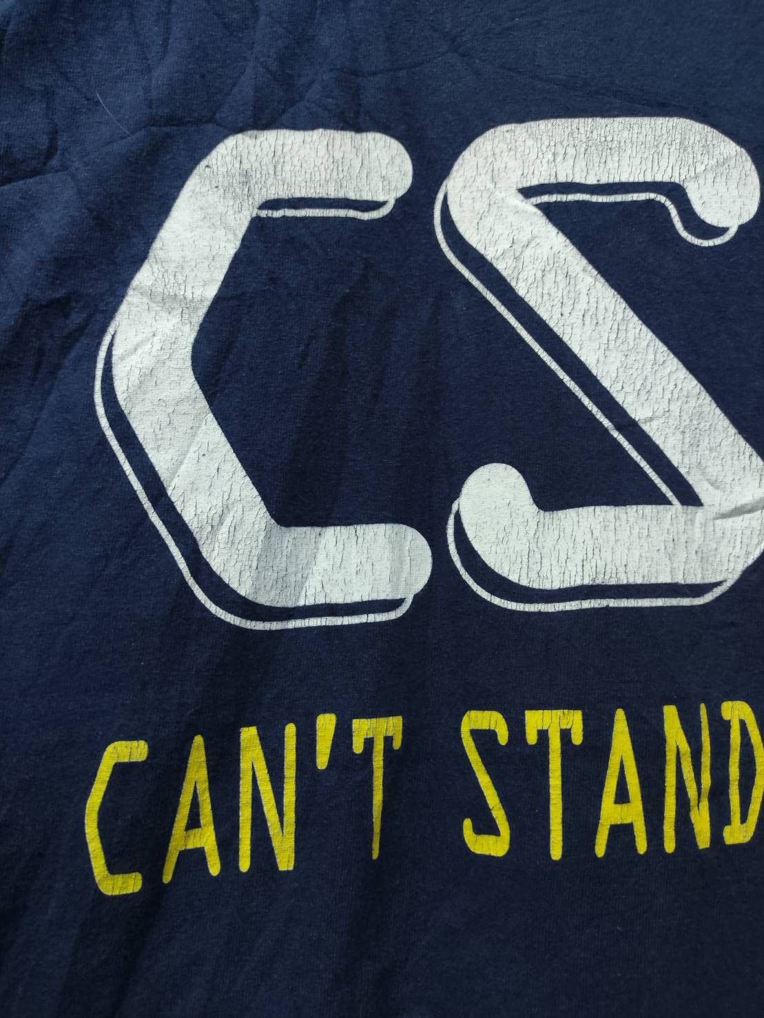 Vintage Vtg 00's CSI: Cant Stand Idiots Parody Funny T-Shirt Size US XL / EU 56 / 4 - 3 Thumbnail