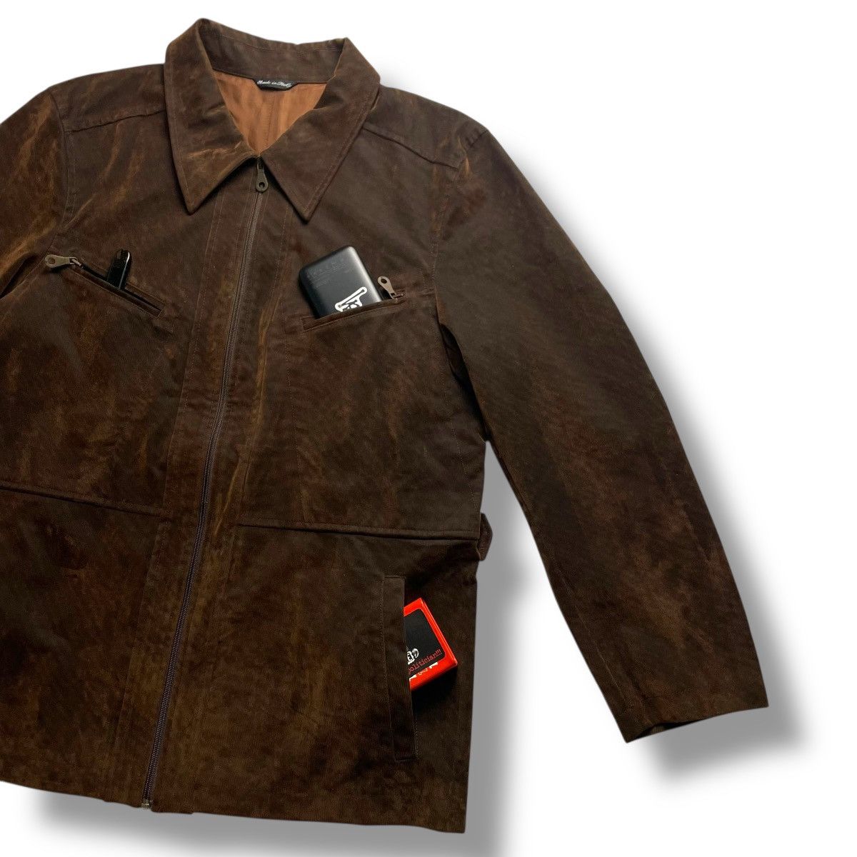 Isamu Katayama Backlash 🇯🇵 COMME CA DU MODE FULL ZIP CORDUROY JACKET Size US L / EU 52-54 / 3 - 4 Thumbnail