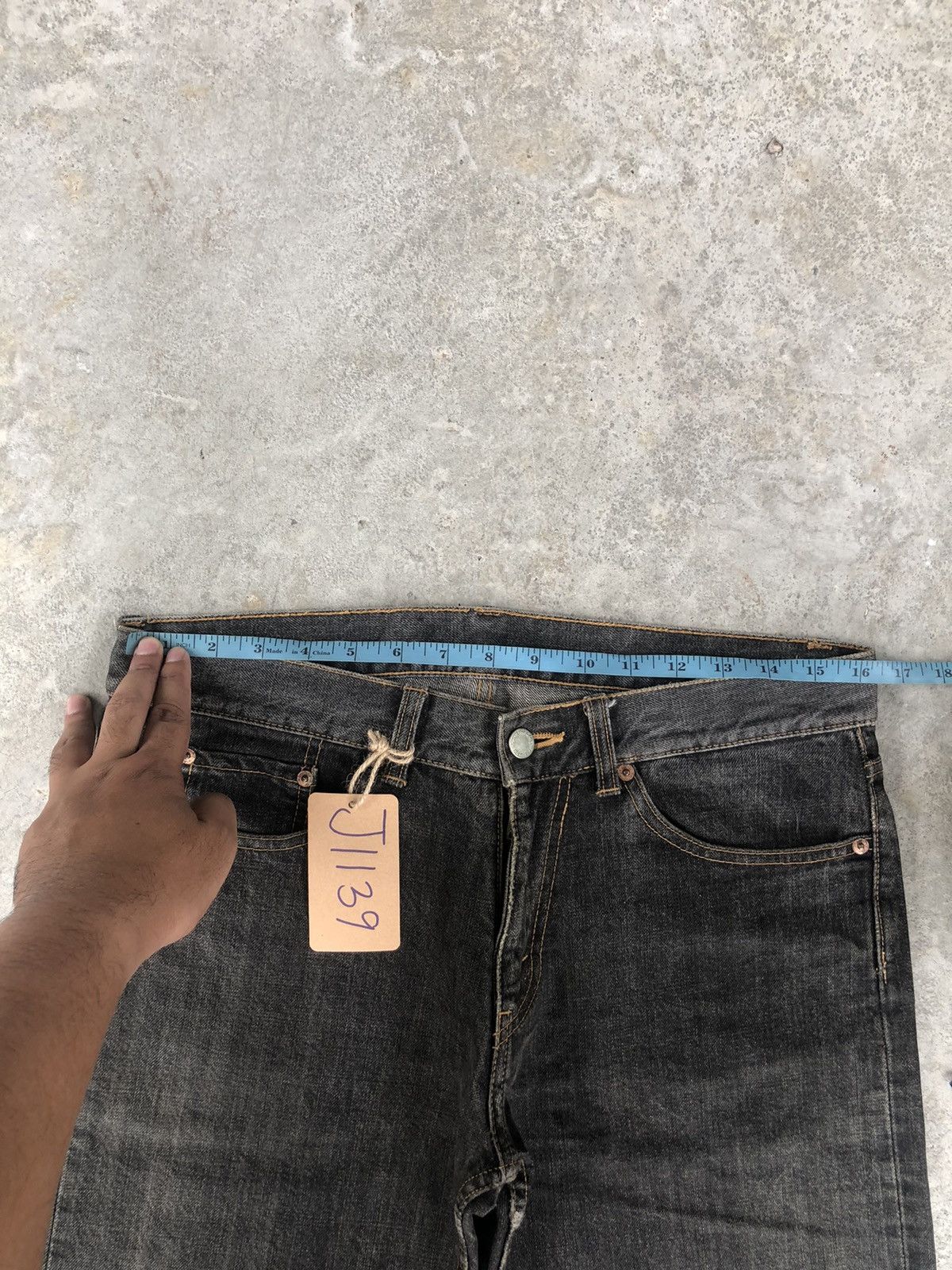 Comme des Garcons Comme des Garcons Homme Selvedge Denim Distressed Jeans Size US 32 / EU 48 - 25 Thumbnail