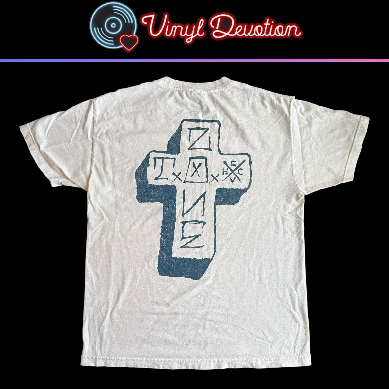 Band Tees Take Offense Crossover Thrash Band White T-Shirt Size L Size US L / EU 52-54 / 3 - 5 Thumbnail