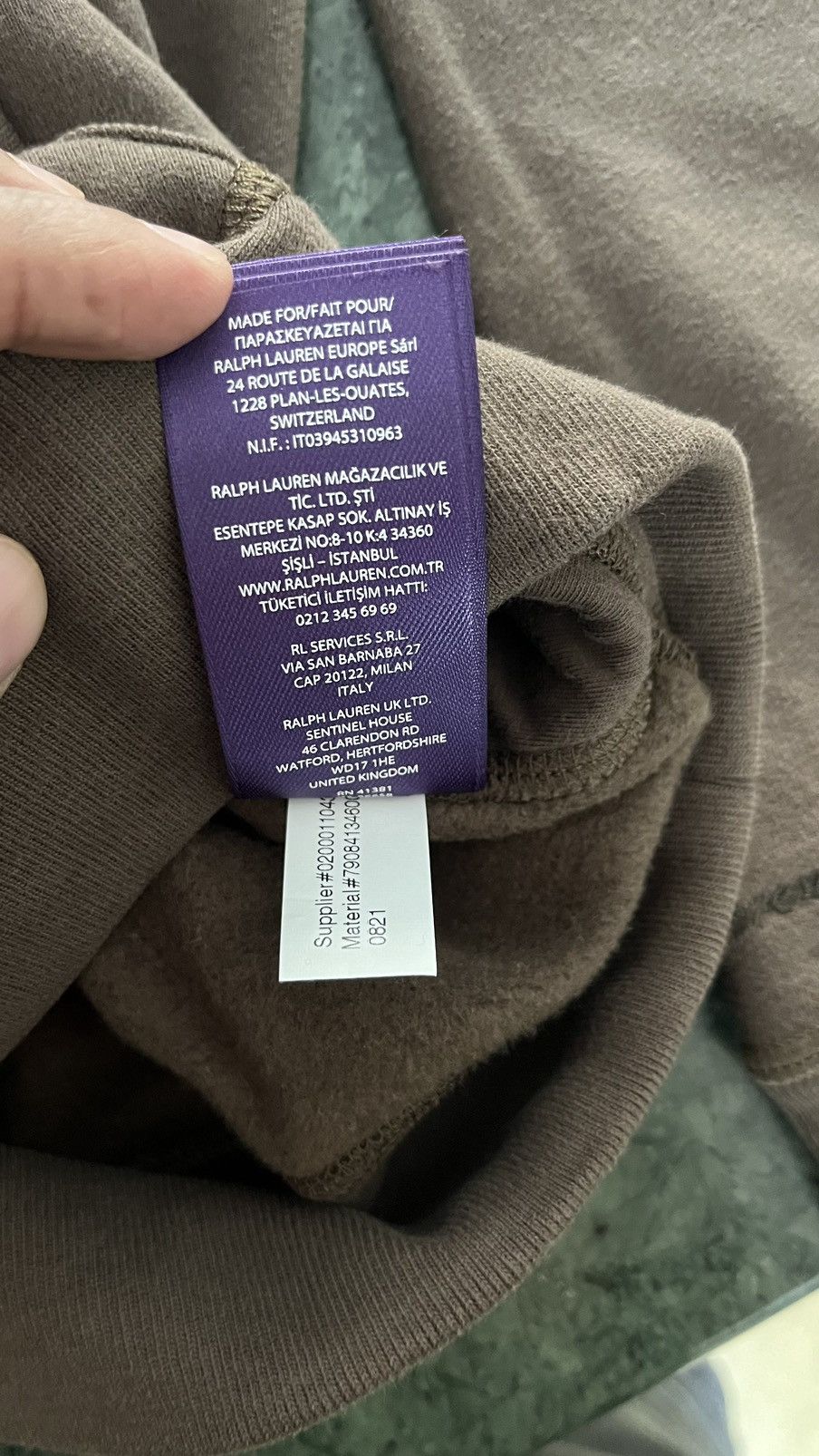 Ralph Lauren Purple Label Ralph lauren purple label big equestrian logo hoodie Size US S / EU 44-46 / 1 - 8 Thumbnail