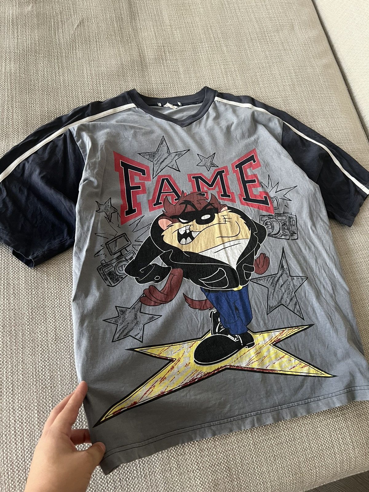 Vintage × Warner Bros Vintage 💥 Warner Bros Taz T-Shirt Movie Size US L / EU 52-54 / 3 - 9 Thumbnail