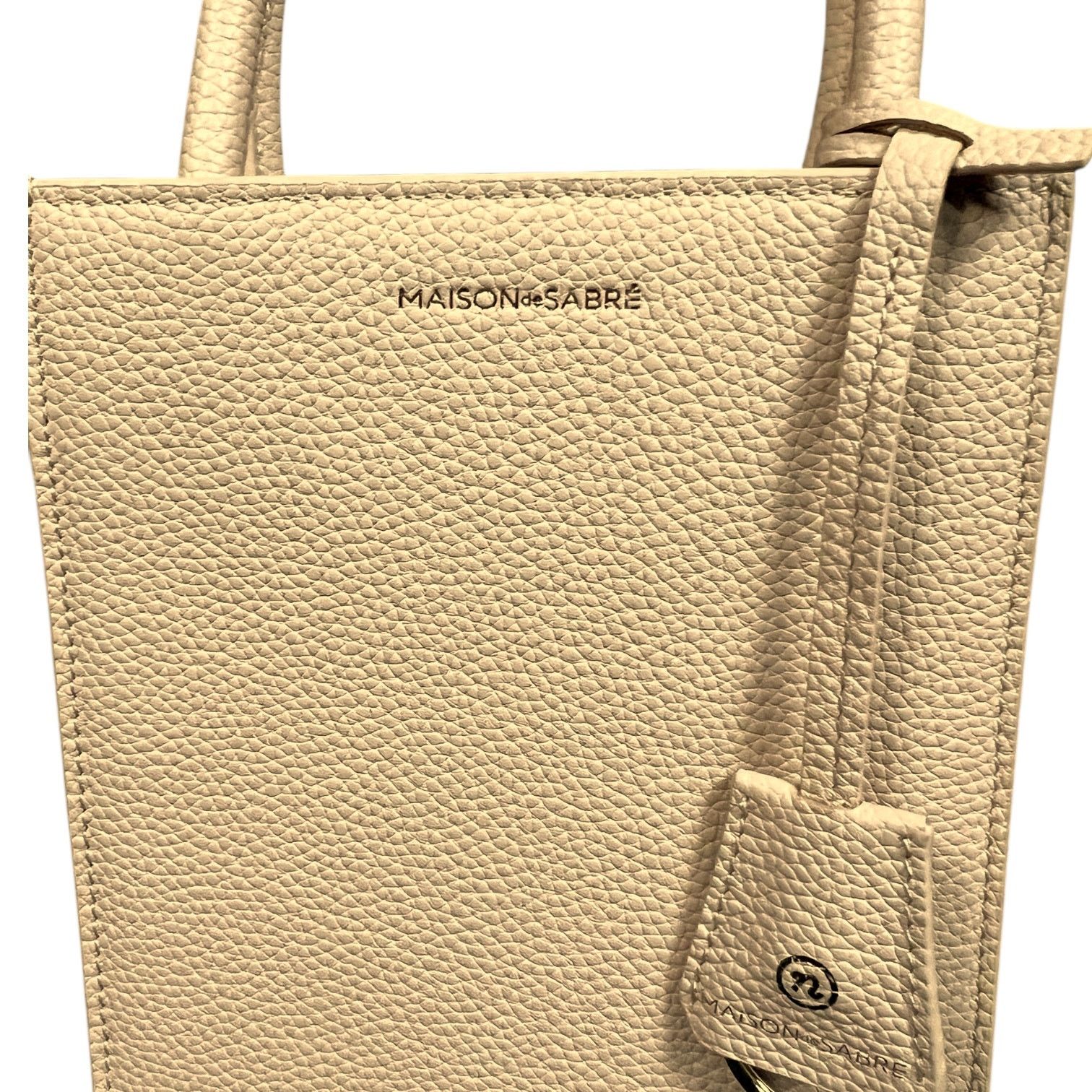 Sabre Maison De Sabre x Young Emperors Cream Mini Tote $375 Retail Size ONE SIZE - 2 Thumbnail