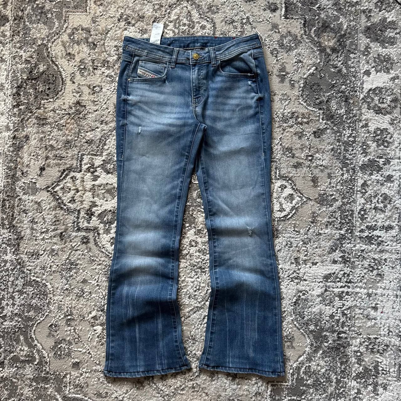 Vintage Y2K Diesel Wide Bootcut Flared Denim Jeans