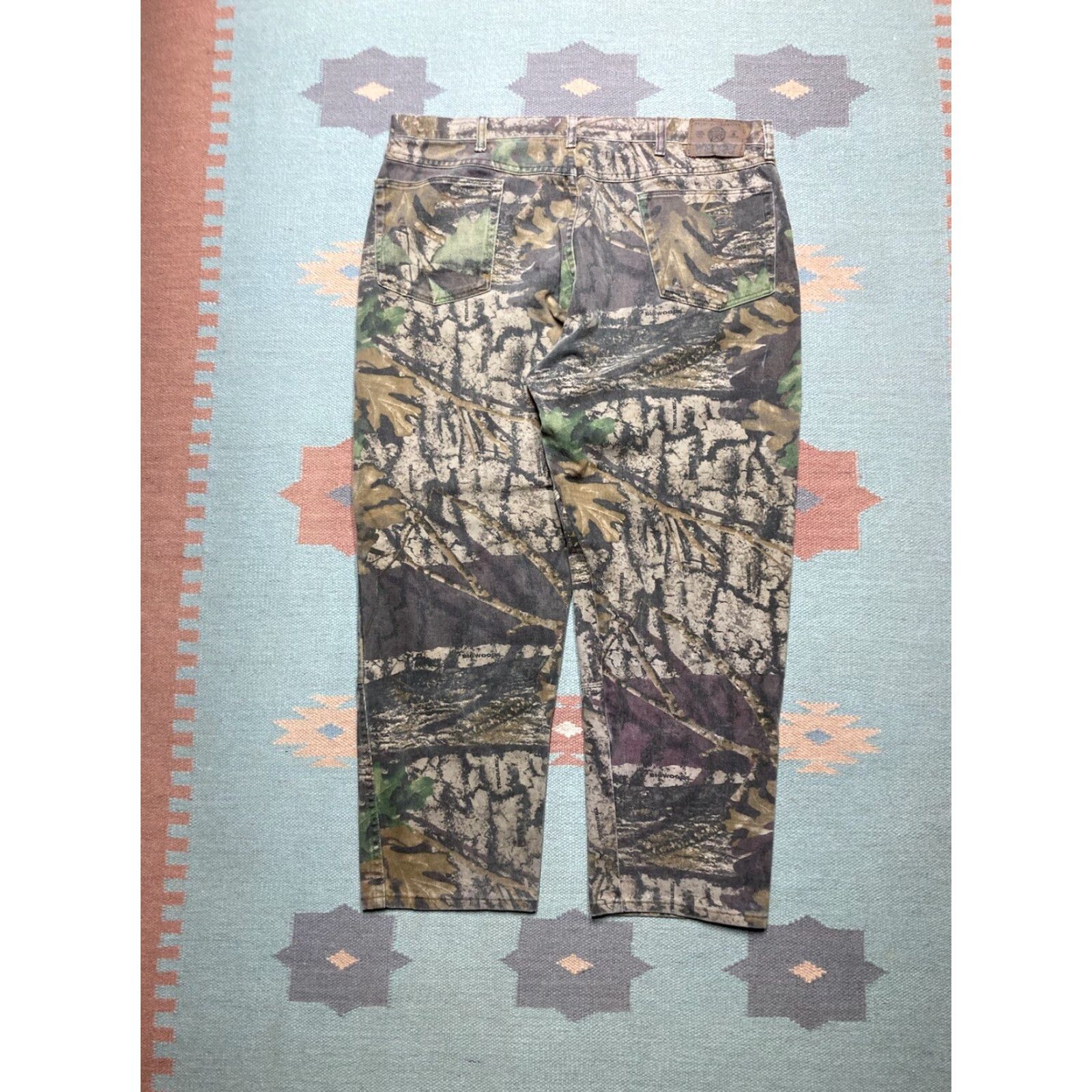 Wrangler Wrangler Jeans Camouflage Double Knee Baggy Trebark Men 38x29 Camouflage Skater 38 29 Multicolor Straight Regular Size Men悌 Size US 38 / EU 54 - 6 Thumbnail