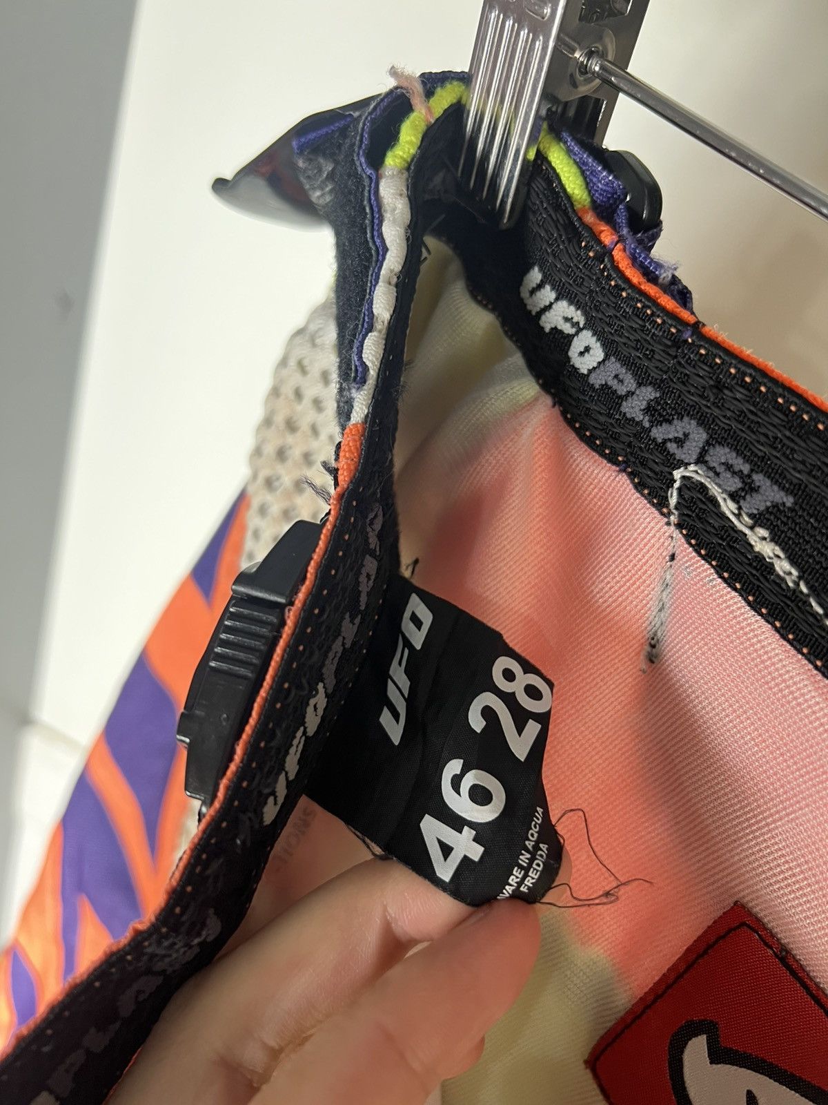 NASCAR UFO PLAST MOTORCYCLE PANTS RACING BIKE CYCLE RETRO Y2K 90s Size US 28 / EU 44 - 17 Thumbnail