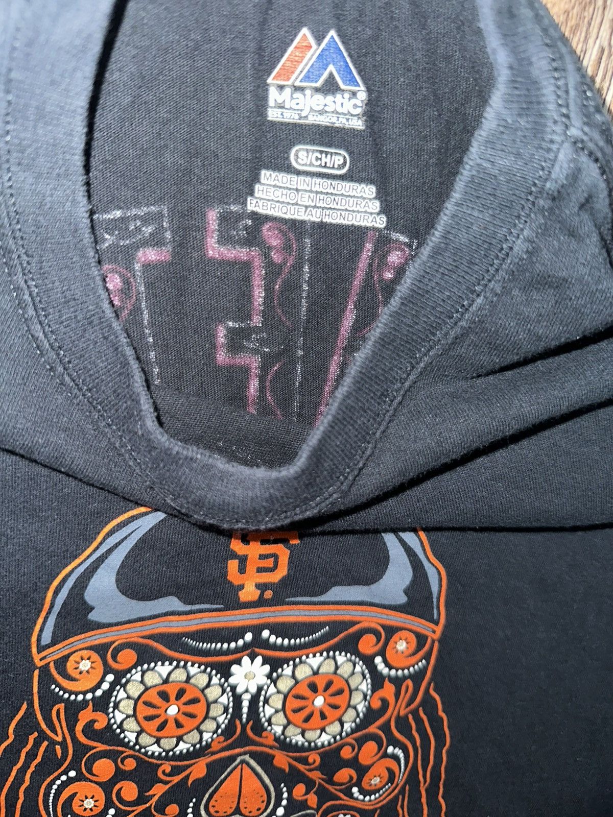Majestic San Francisco Giants Johnny Cueto Day of the Dead MLB tee Size US S / EU 44-46 / 1 - 5 Thumbnail