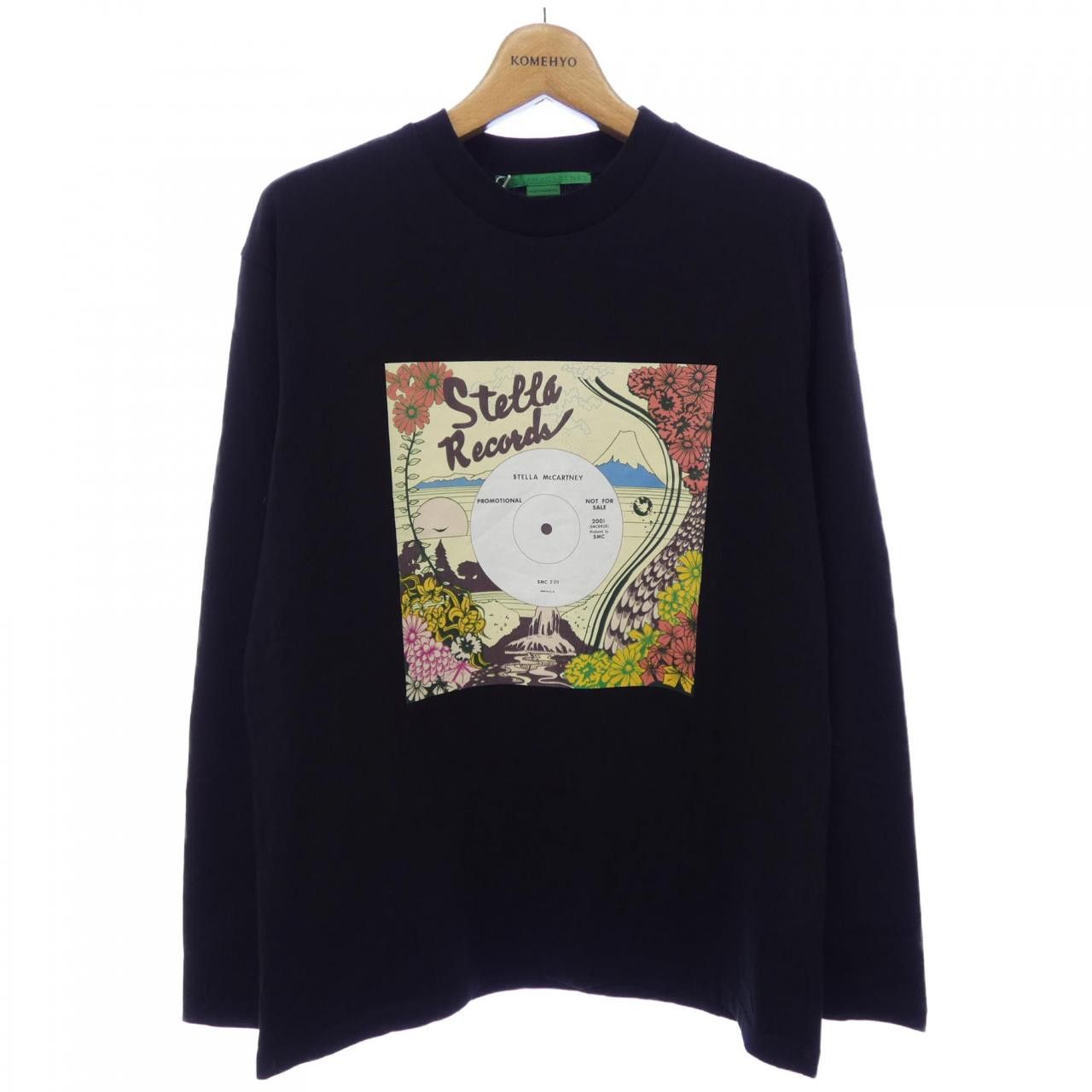 Stella McCartney Stella Mccartney Stella McCartney Record Long Sleeve T-shirt Cotton T-Shirts DUTY FREE for USA Size ONE SIZE - 1 Thumbnail