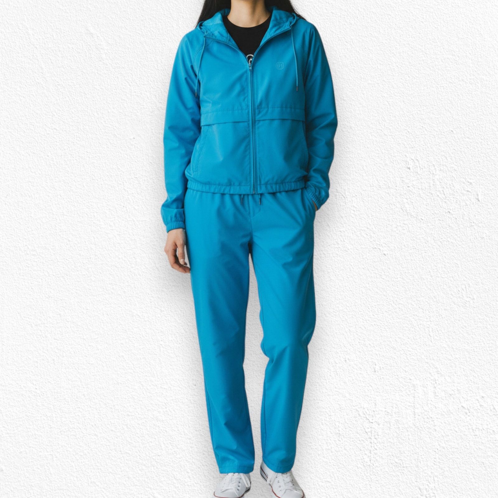 Eddie Bauer Vintage Eddie Bauer Blue Windbreaker Set Size Large Size 34" / US 12 / IT 48 - 4 Thumbnail