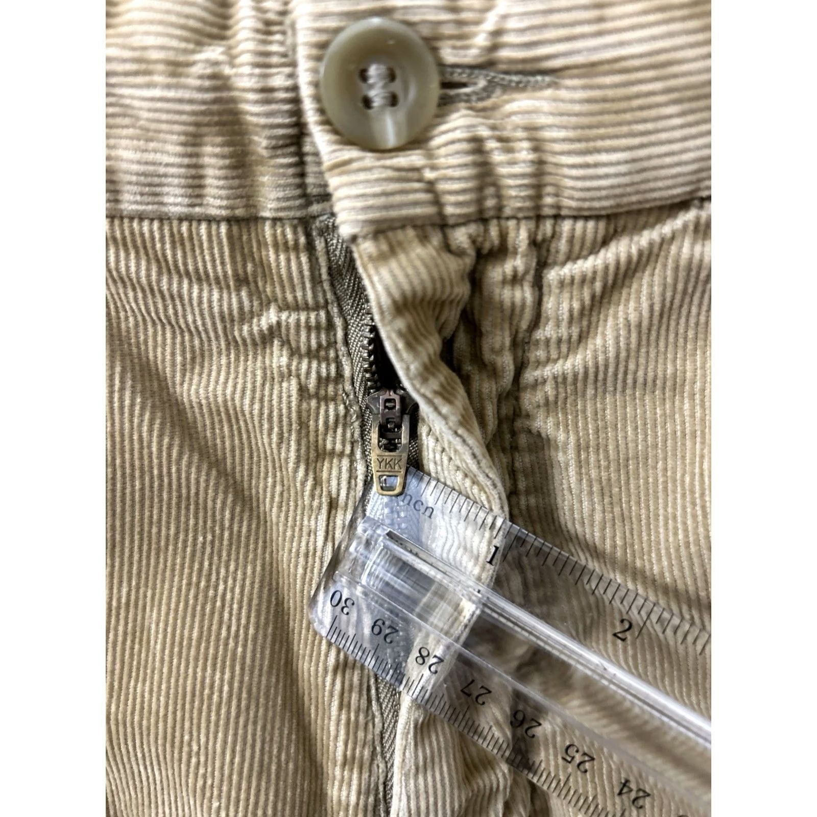 Polo Ralph Lauren VINTAGE Polo Ralph Lauren Prospect Pant Men 40x26 Tan Corduroy Trousers Size US L / EU 52-54 / 3 - 5 Thumbnail
