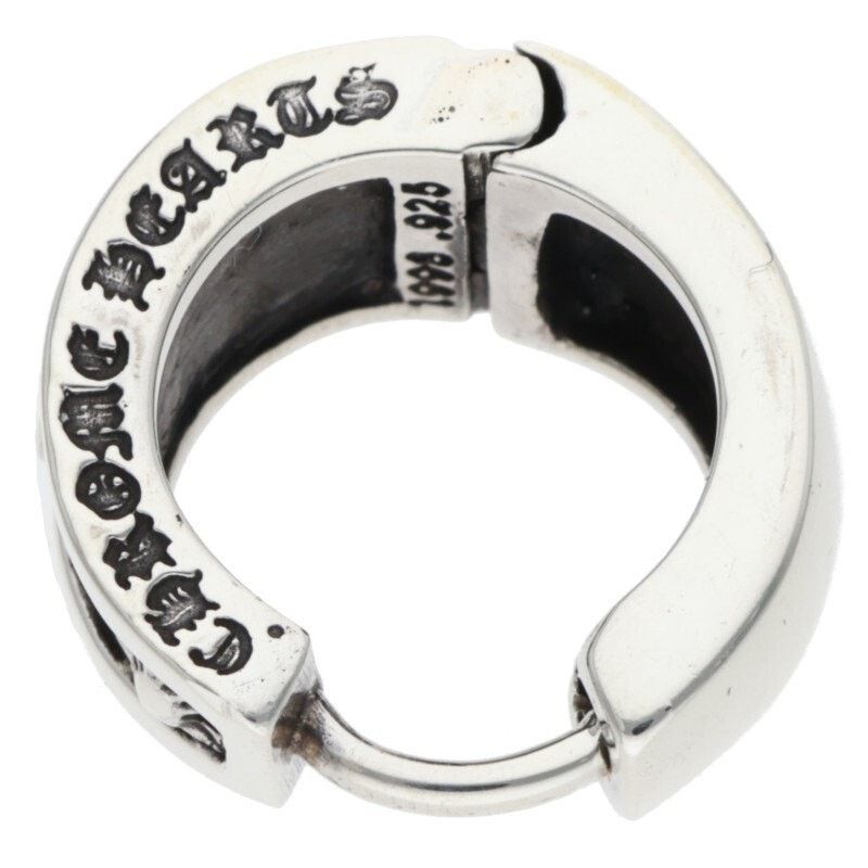 Chrome Hearts Chrome Hearts Narrow V CHX Silver Earring Size ONE SIZE - 4 Thumbnail