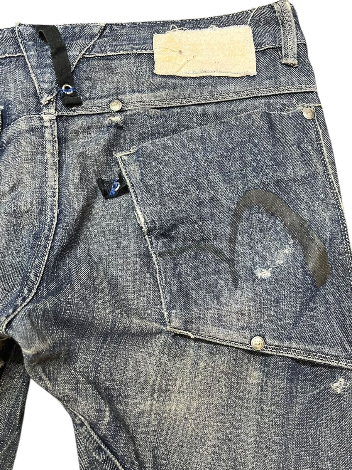 POST ARCHIVE FACTION (PAF) Vintage Japanese Brand Curvy Leg Flip-Flap Pocket Avantgarde Size US 35 - 9 Thumbnail