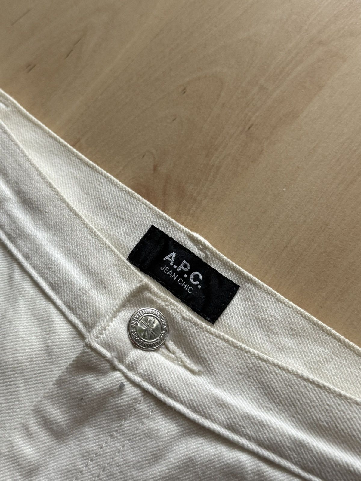 A.P.C. A.P.C. Paris Jean Chic denim straight jeans Size US 27 - 4 Thumbnail