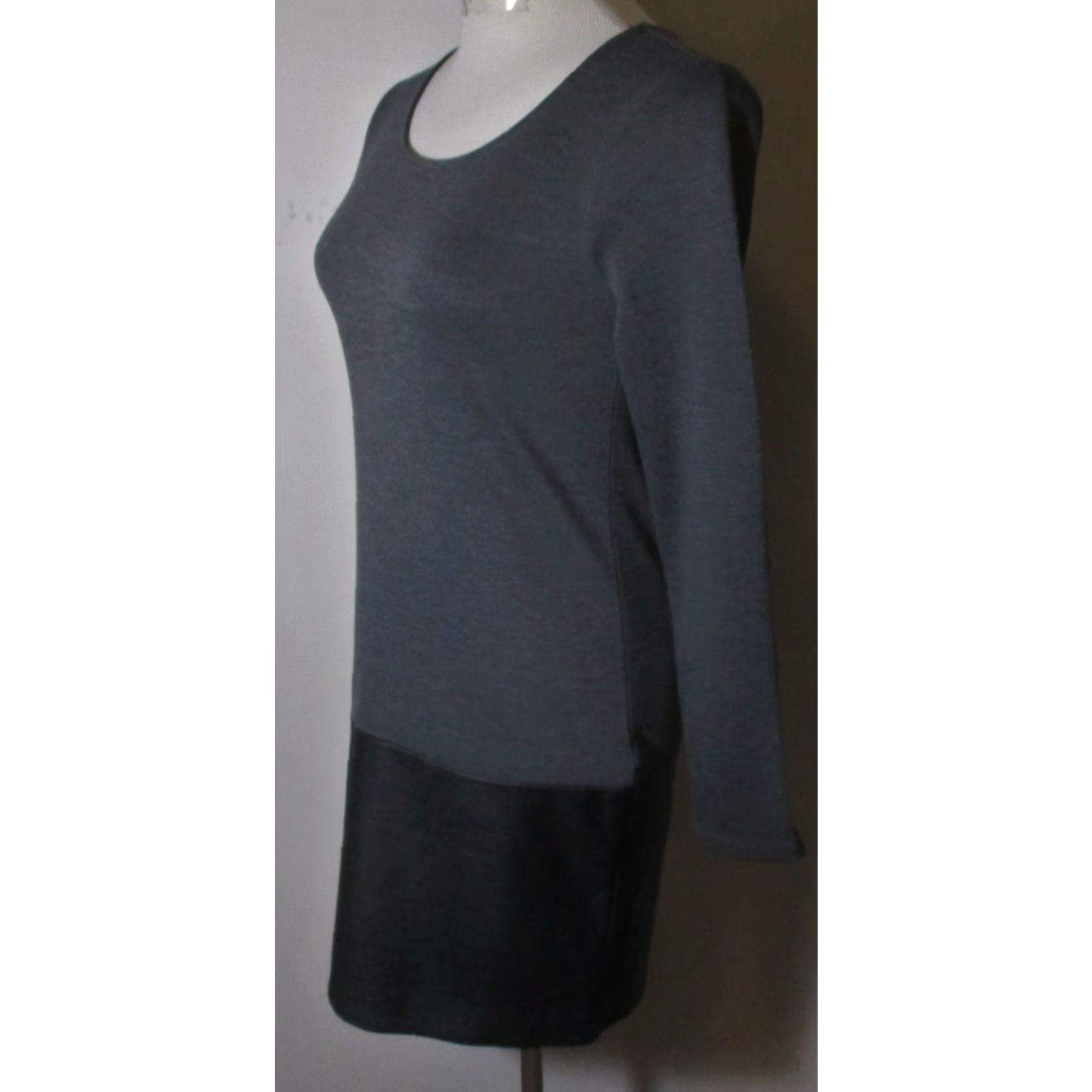 Banana Republic Banana Republic Dress Gray Long Sleeve Size 0 NWOT Women Size XS / US 0-2 / IT 36-38 - 4 Thumbnail