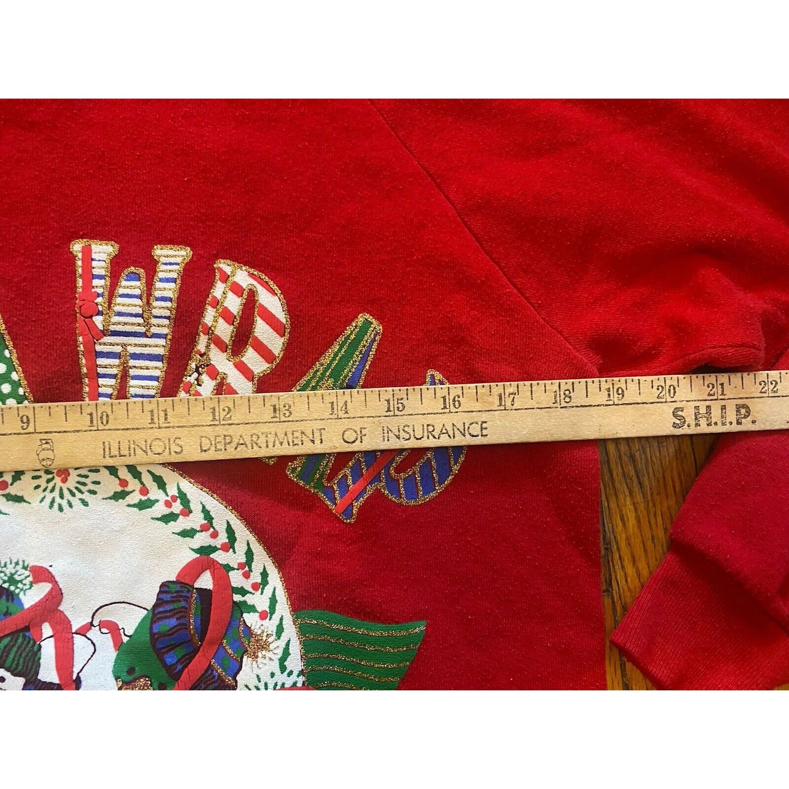 Jerzees VTG USA Christmas Sweatshirt Womens M Bear Sweater Crew Size M / US 6-8 / IT 42-44 - 8 Thumbnail