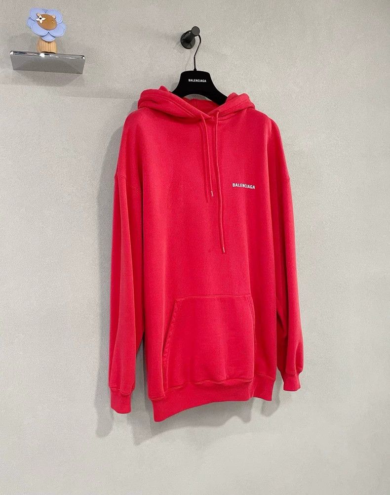 Balenciaga Balenciaga Red Sweatshirt Size US XS / EU 42 / 0 - 6 Thumbnail