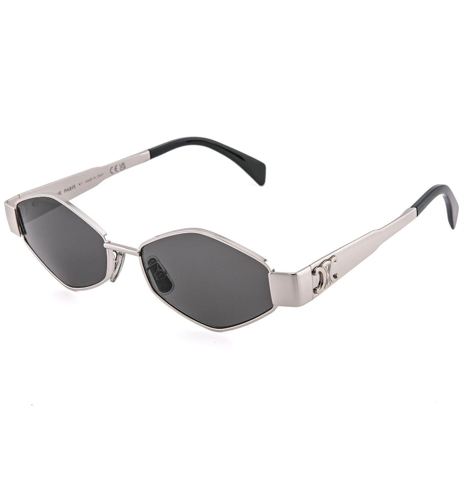 Celine CELINE CL40254U 40254 METAL TRIOMPHE Unisex Sunglasses 16A Size ONE SIZE - 5 Thumbnail