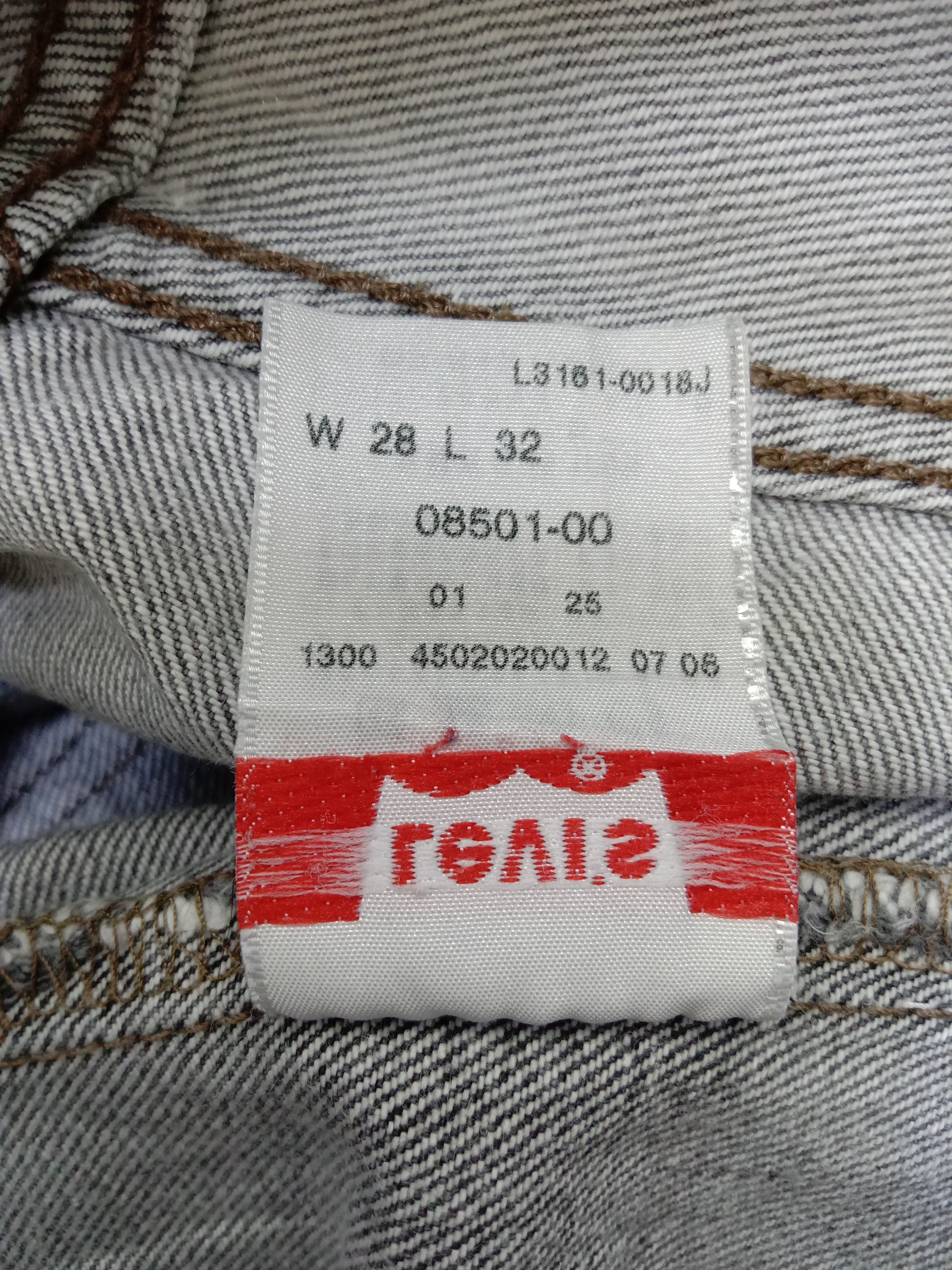 Levi's Vintage Levi's 501 Faded Black Jeans Buttons Fly Denim Size US 28 / EU 44 - 14 Thumbnail