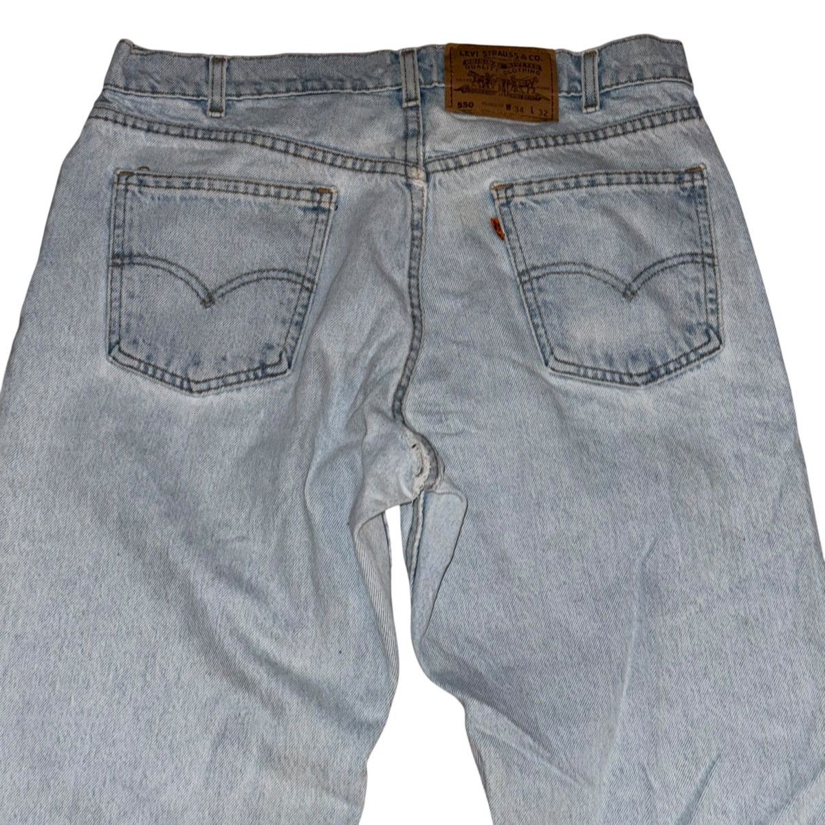 Levi's Vintage Clothing Vintage USA Levi's 550 Relaxed fit orange tab jeans 34/32 Size US 34 / EU 50 - 4 Thumbnail