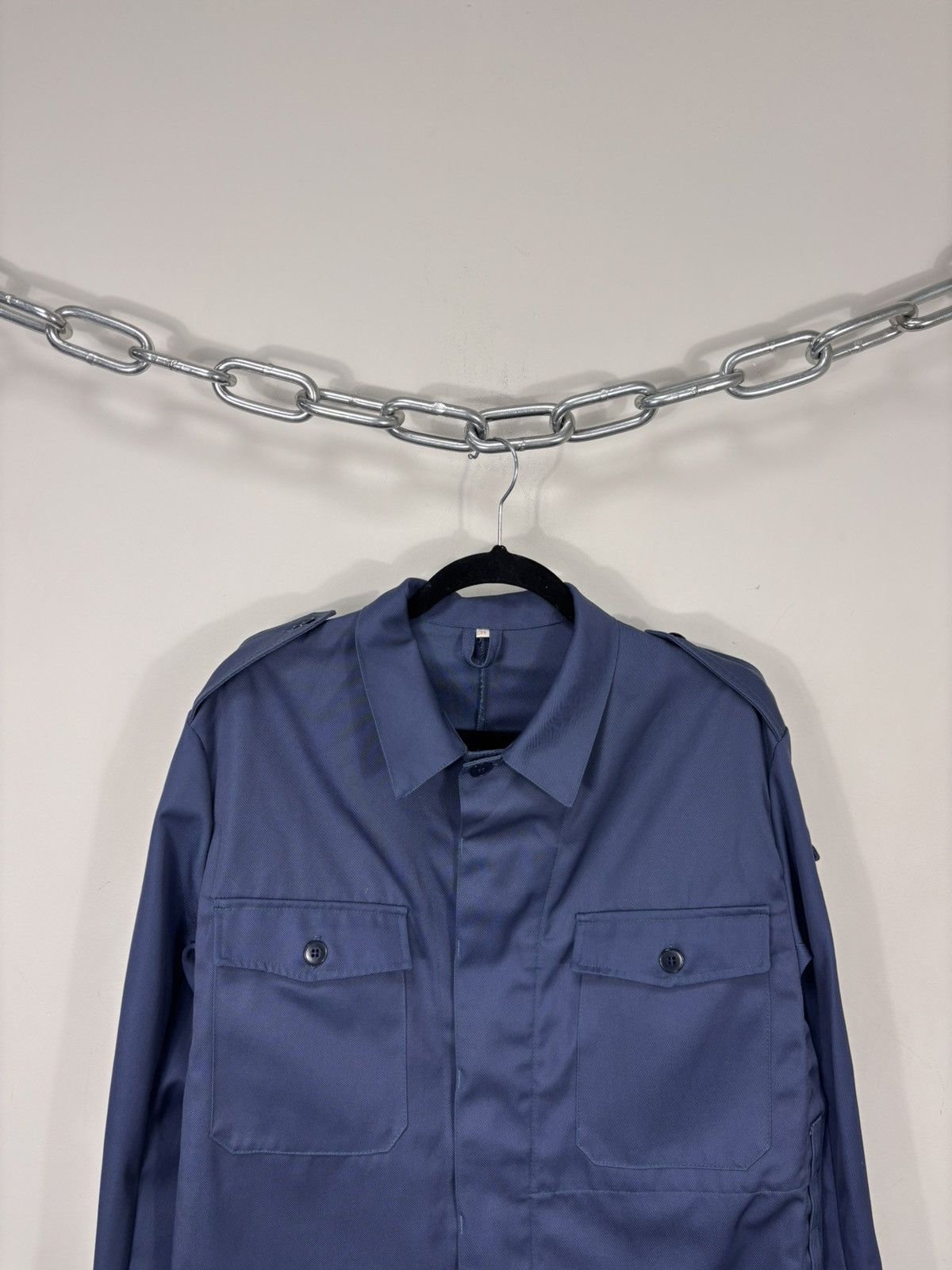 Other Vintage German Workwear Blue Utility Industrial Jacket Coat Size US M / EU 48-50 / 2 - 4 Thumbnail