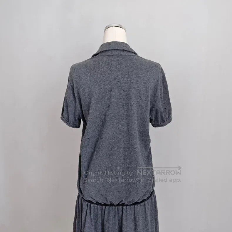 Junya Watanabe Junya Watanabe Round collar ruffled sequined short-sleeve Size XS / US 0-2 / IT 36-38 - 4 Thumbnail