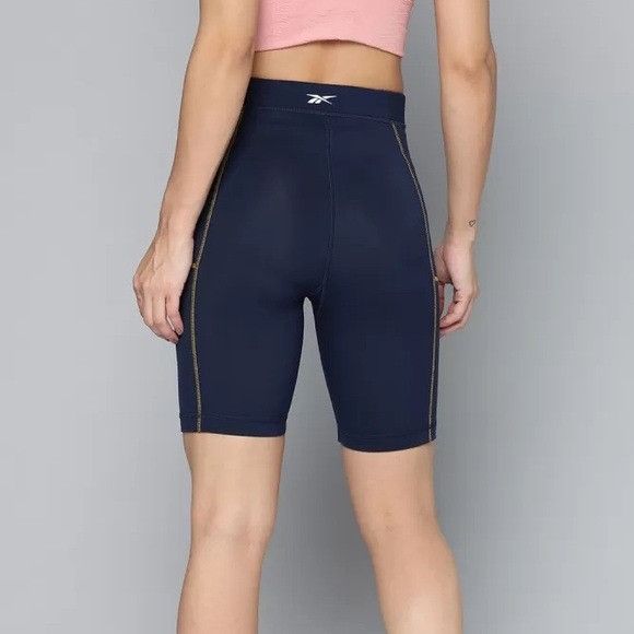 Reebok NWT REEBOK MYT BIKE SHORTS TIGHTS NAVY BLUE SZ EXTRA LARGE Size 30" / US 8 / IT 44 - 2 Thumbnail