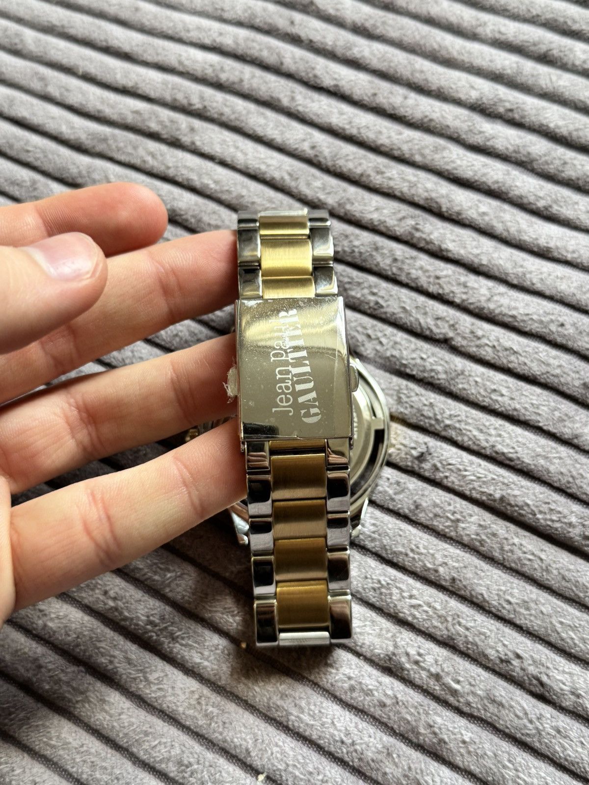 Jean Paul Gaultier Jean Paul Gaultier Archive Gold Silver Man Watch Grail JPG Size ONE SIZE - 6 Thumbnail