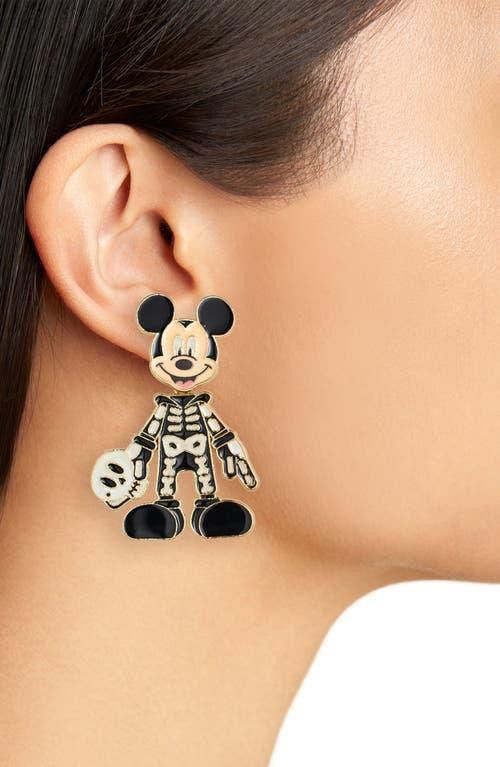 Disney Disney X Baublebar Halloween Mickey Mouse Skeleton Earrings Size ONE SIZE - 2 Thumbnail